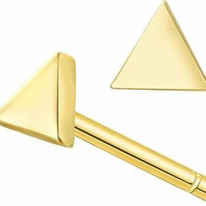 Triangle Stud Earrings